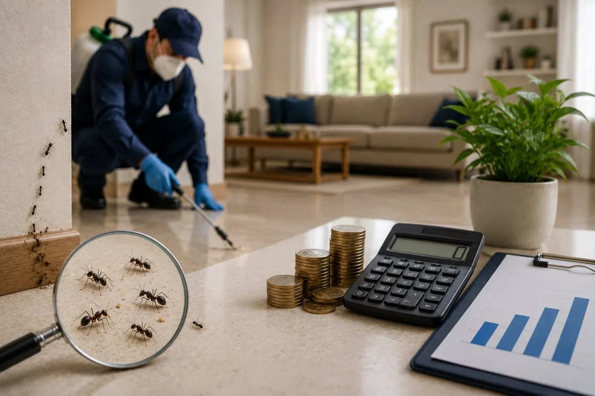 Ant control cost in Bangalore 2026 pricing guide