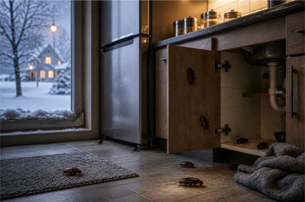Cockroaches in Winter: Do They Hibernate or Seek Shelter Indoors?