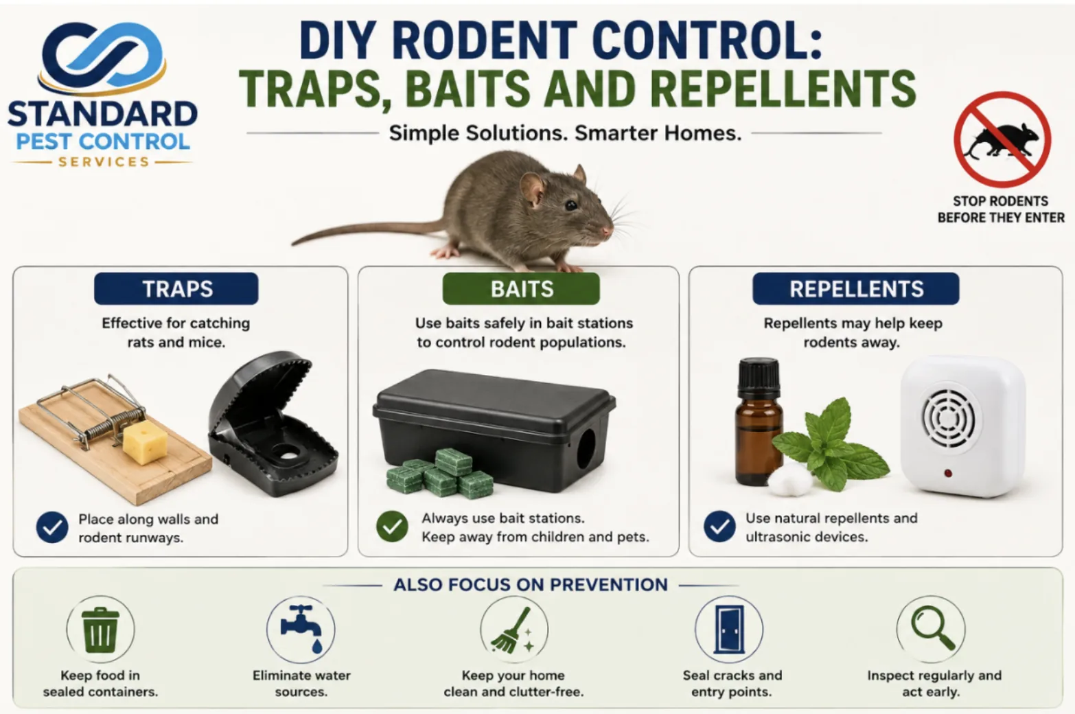 DIY Rodent Control: Traps, Baits and Repellents – What Really Works?