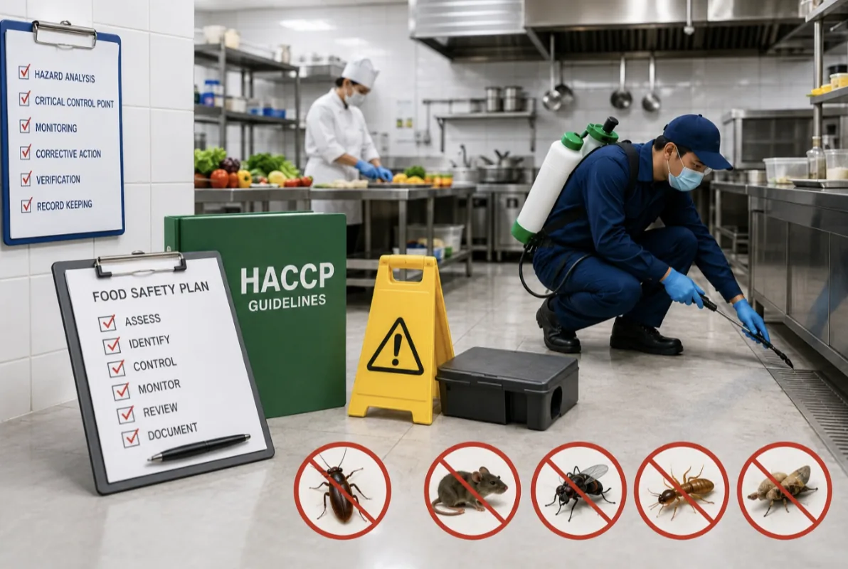 HACCP and Pest Control: Ensuring Food Safety Compliance