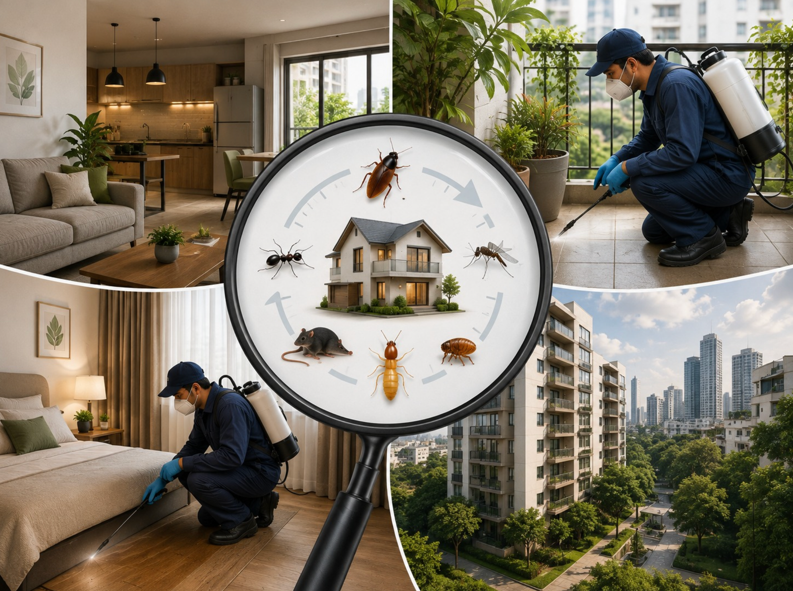 How often should pest control be done in Bangalore homes