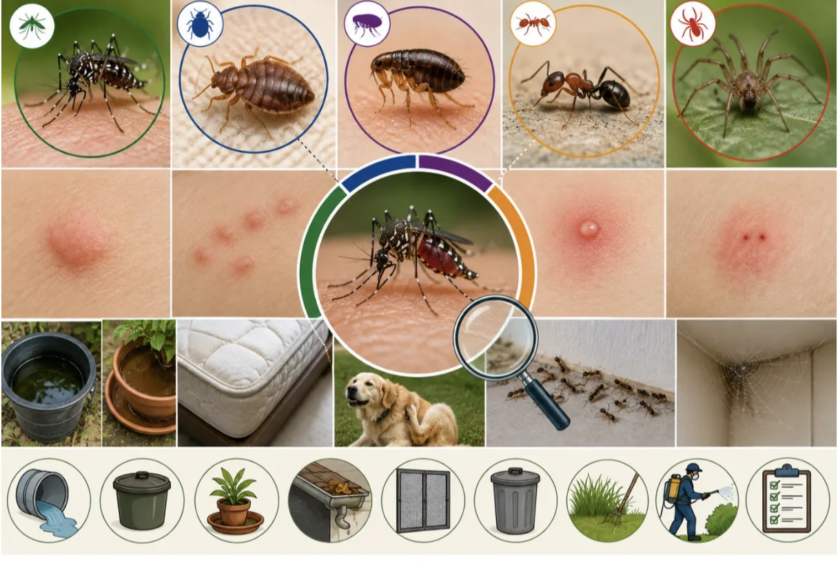 How to Identify a Mosquito Bite vs. Other Insect Bites