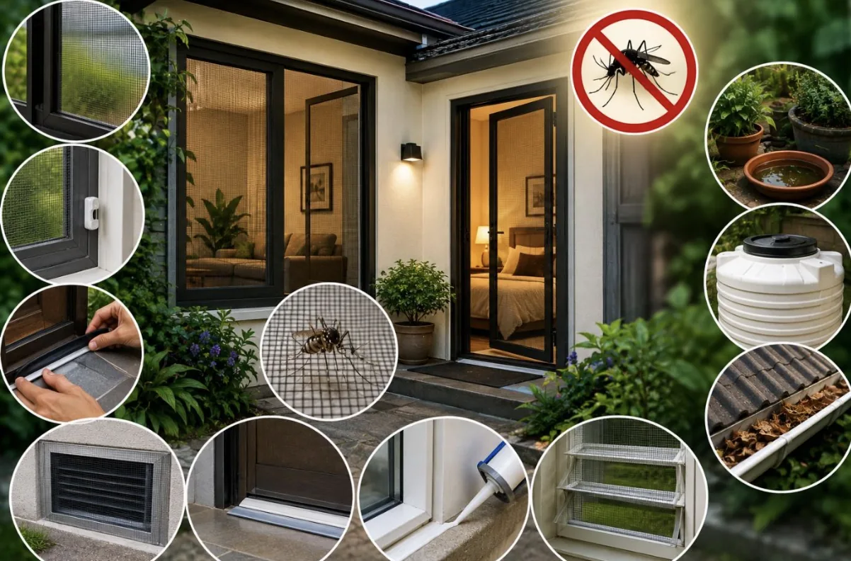 How to Mosquito-Proof Your Home: Screens, Sealing and More
