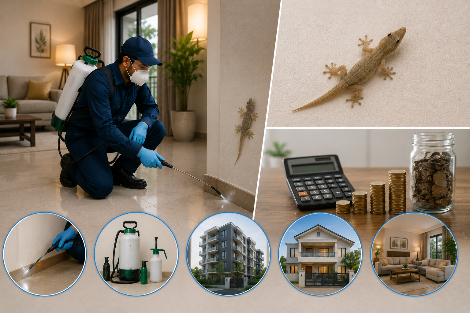 Lizard control cost in Bangalore 2026 pricing guide