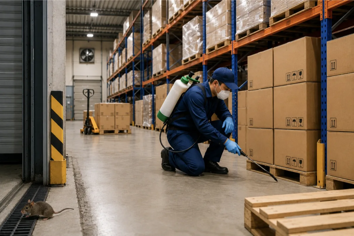 Pest Control for Warehouses and Storage Facilities: Protecting Goods from Damage