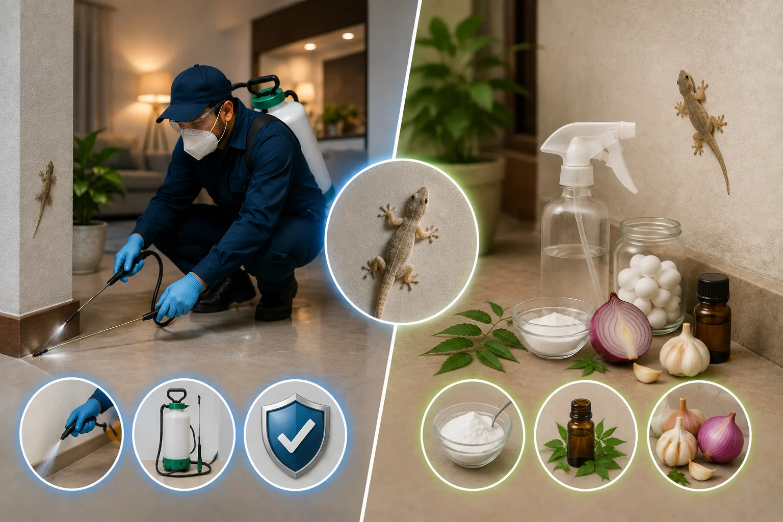 Professional Lizard Control vs Home Remedies: Which Solution Works Best?