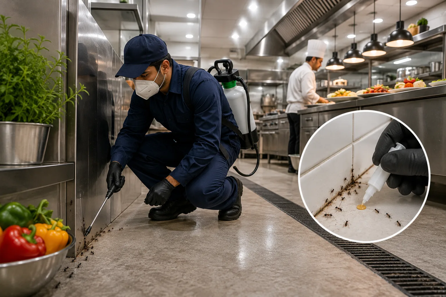 Safe Ant Control for Kitchens, Restaurants & Food Businesses