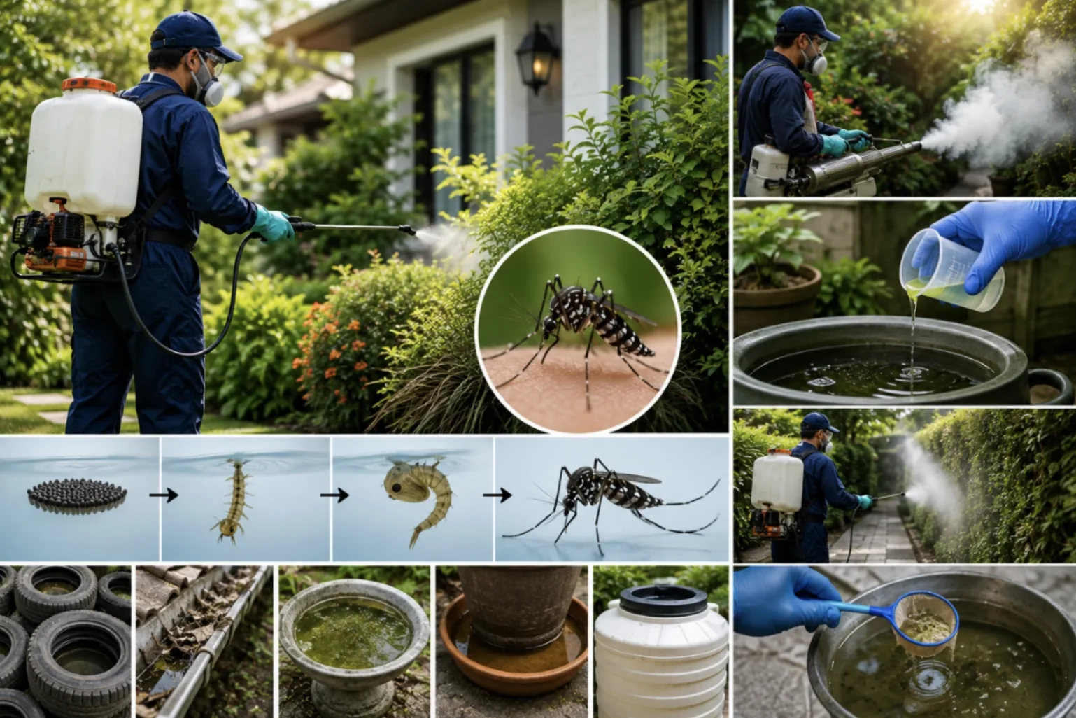 Understanding Professional Mosquito Treatment Options: Barrier Sprays, Larvicides & More