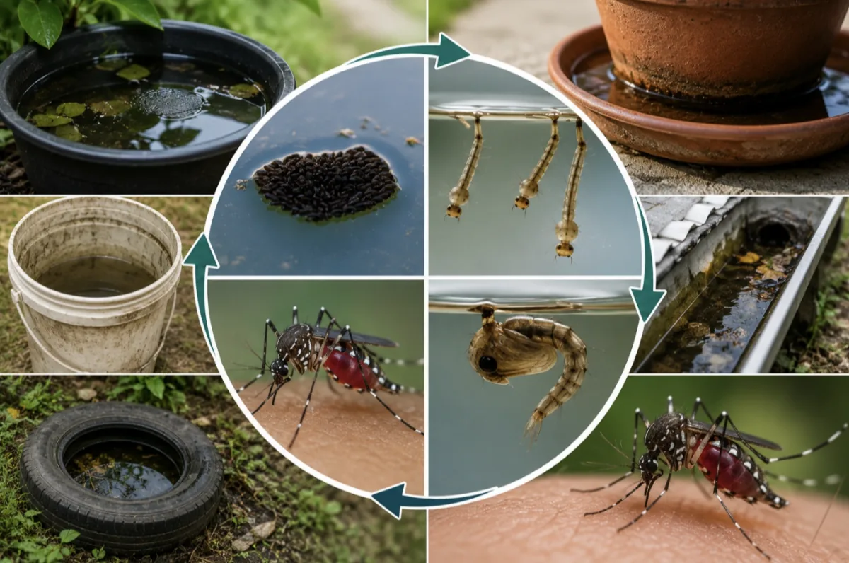 Understanding the Mosquito Life Cycle: From Egg to Adult