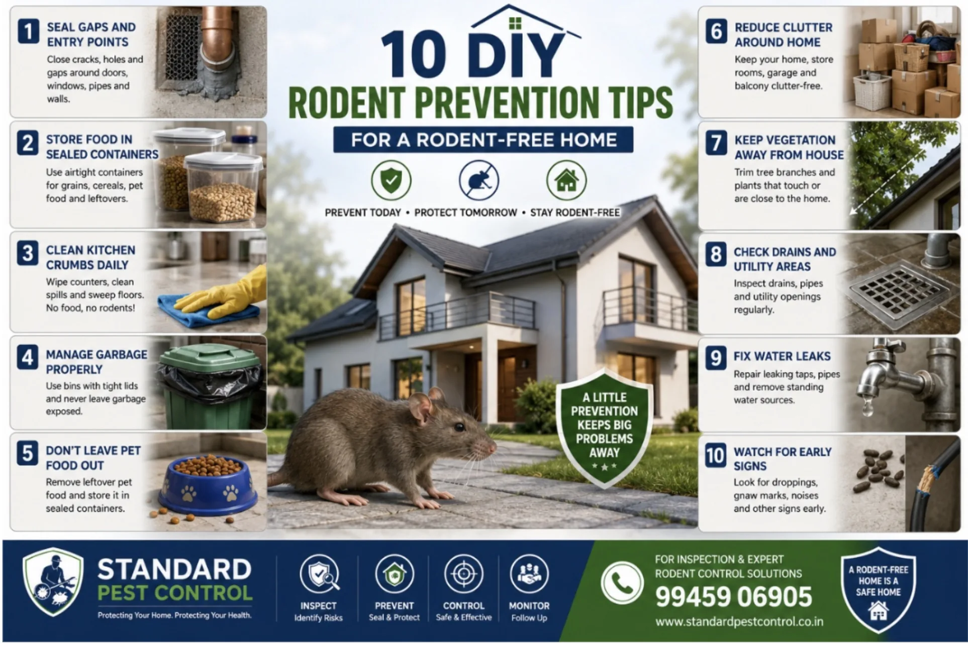 10 DIY Rodent Prevention Tips for a Rodent-Free Home