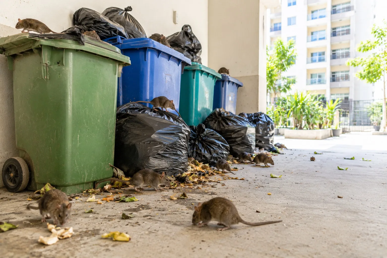 Is Your Apartment's Garbage Area Attracting a Rodent Army?