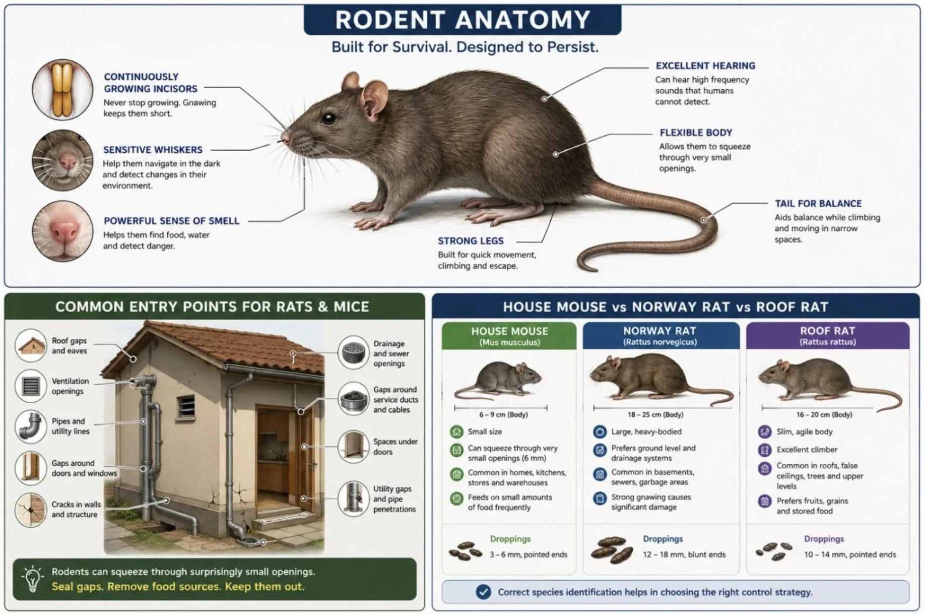 Rodent Anatomy: What Makes Them Such Persistent Pests?