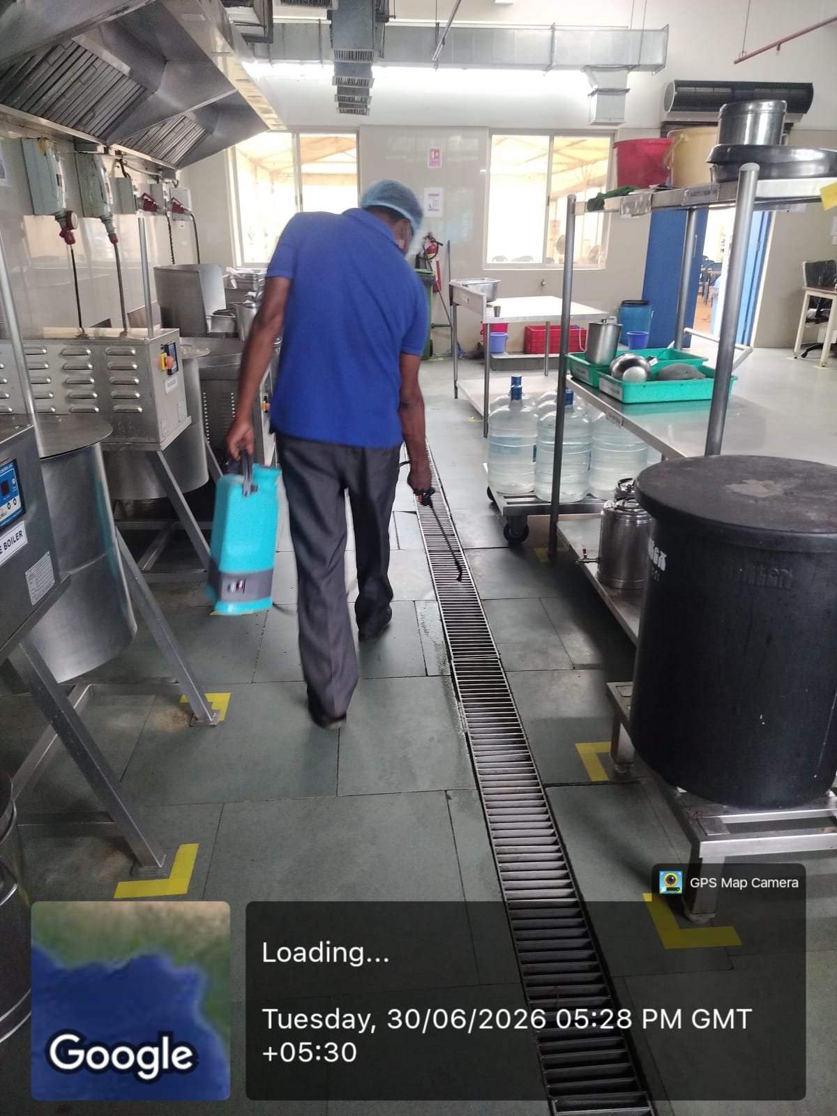 Commercial kitchen drain disinfection service Bangalore