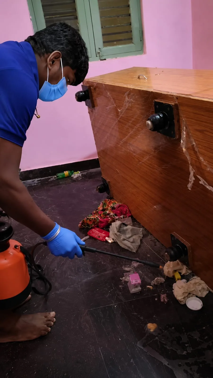 Residential rodent treatment AECS Layout